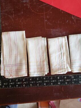 WONDERFUL VINTAGE HANKIES SET OF 4 FROM GRANDMA'S AND GREAT GRANDMA'S